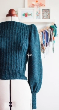 Fine Line sweater by Lily Kate France - English