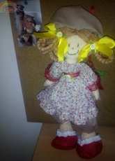 muñeca de tela