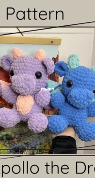 Crochet by Brittney - Brittney - Apollo the Dragon - Free