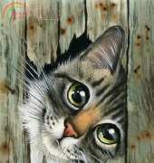 HAED HAEIAG 1245 Hole in the Fence by Irina Garmashova