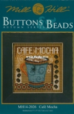Mill Hill - Buttons & Beads Autumn Series MH14-2026 Cafe Mocha