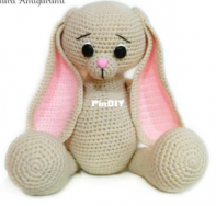 Ternura Amigurumi - Carla Dolce - Long eared rabbit