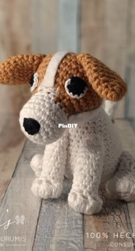 Jack Russell Terrier Amigurumi