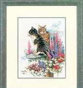 Lanarte 34741 - Cats and Foxgloves