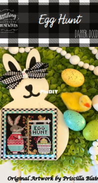 Stitching With the Housewives - Dapper Doodads - Egg Hunt