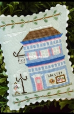 Country Cottage Needleworks CCN - Main Street Series Part 5 - Art Gallery
