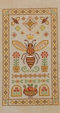 Cross Stitch Verbena - Hornet by Irina Veber XSD