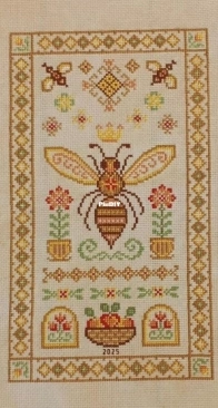 Cross Stitch Verbena - Hornet by Irina Veber XSD