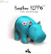 Funky Friends Factory-Heather Hippo 2009