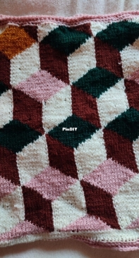 Tumbling Blocks Pillowcase