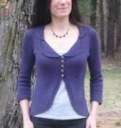 Kiss Me Kate Cardigan by Mary Annarella