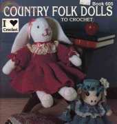 Kappie Originals Book 605 Country Folk Dolls to Crochet by Alexander Stratton 1992