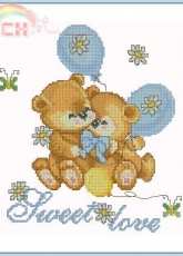 Tenere Coccole - Sweet Love Bears xsd + pcs