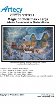 Artecy Cross Stitch - Magic of Christmas - Large
