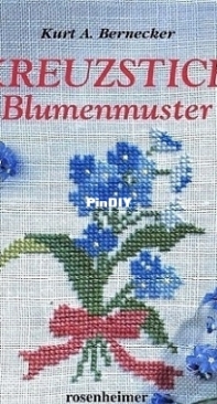Kreuzstich Blumenmuster by Kurt A. Bernecker - 2005 - German