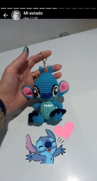 Stitch keyring
