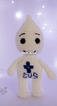 Crocheteria Nerd - Mariane Rodrigues Cortes -   Zé Gotinha  - Portuguese