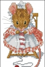 Knitter Mouse by Alisa Okneas