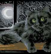 Zolotoe Runo K-009 Black Cat