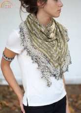 YarnOnTheHouse-Sun kissed Shawl by Veronika Jobe-Free