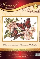 Чудесная игла /Magic Needle 42-06 Peonies and Butterflies