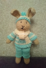 Little cotton rabbit