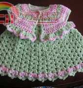 Carol Garcia - Easy Vintage look Baby Tulip Dress and Matching Cardi Shrug