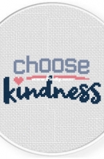 Daily Cross Stitch - Choose Kindness