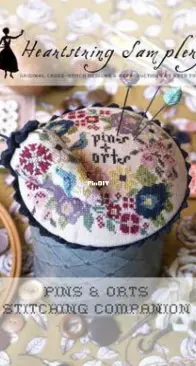 Heartstring Samplery - Pins & Orts Stitching Companion by Beth Twist