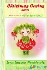 Lena Lawson Needlearts - Christmas Cactus Sprite