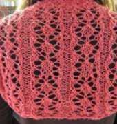 Diamond Rib Lace Shrug by Sherri Hughes/Sherri Knits -English-Free