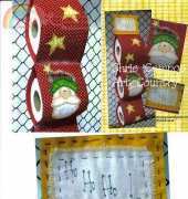 porta papel de noel