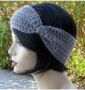 Shana Galbraith - Flapper Style Bow Headband Earwarmer