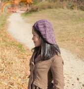 Lace Leaf Hat by Susan Mills
