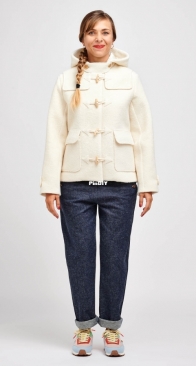 I Am Patterns - Re Duffle Coat - English