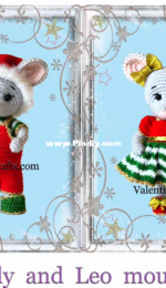 Valenti Craft - Lily and Leo Mouse