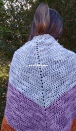 The Graceful Tangle - Amy Kate Sutherland - Fall Harvest Shawl - Free