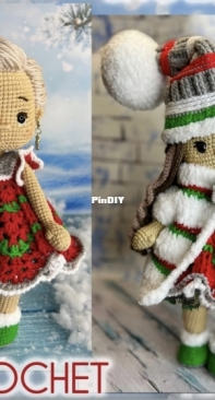 CrochetBunnyDesign - Soni Toys - Irina Tarasova – Snowflake Outfit