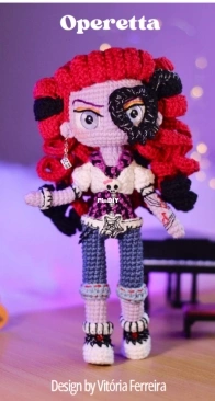 Amigurumis da Vit - Vitória Ferreira - Operetta
