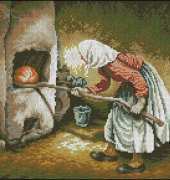 Wiehler Gobelin 3630-2 Woman Baker