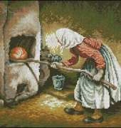 Wiehler Gobelin 3630-2 Woman Baker
