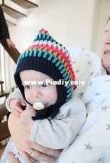 Emil brioche baby bonnet by Anni Albri - English, German