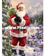 HAED HAEDJGMINI 20170227 Mini Santas Villiage by Dona Gelsinger