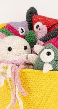 Hobbii Friends - Marjan van Leer - Bucket of Fish - Free