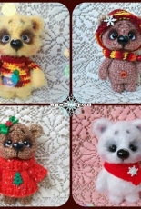 Natalya Brutskaya- Teddy bears - Russian - Free
