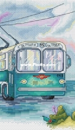 Trolleybus to the East by Alexandra Kulakova