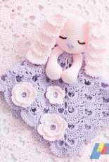 Ira Rott Designs - Ira Rott - Sunny the Sleepy Bunny Security Blanket