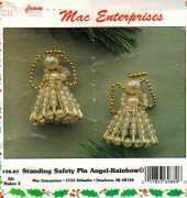 Mac Enterprises-98-99 Standing Safety Pin Angel-Rainbow