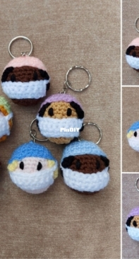 Crochet at Teris - Teri Hamilton - Scrub Nurse Keychain - Free
