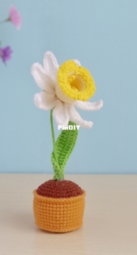 Tulip Yarn Crafts - Ines Abad - Narcissus - Free